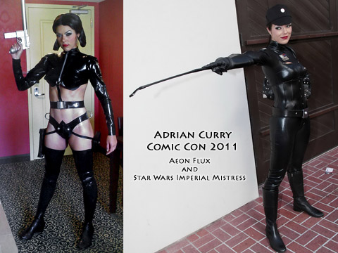 Aarkeybabble : Imperial Mistress Adrianne Curry could command me anyday!