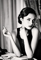 Aarkeybabble : Borissov's black and white smoking pictures are teh hawt!