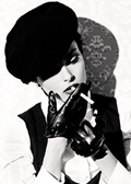 Aarkeybabble : Borissov's black and white smoking pictures are teh hawt!